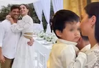 Natalie Vértiz y Yaco Eskenazi celebraron el bautizo de sus hijos con íntima reunión