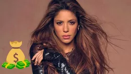 Shakira factura 18 millones de euros gracias a sus últimos lanzamientos musicales.