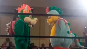 ¿Timoteo se enfrentó a Bowser en pelea de lucha libre?