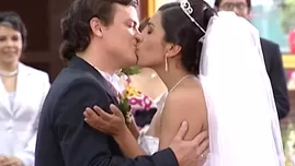 	<p>Natasha y Marco se casaron en conmovedora ceremonia.</p>